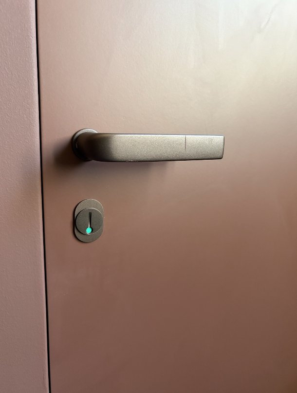 An Ekstrand door can be painted in all NCS or RAL colors.