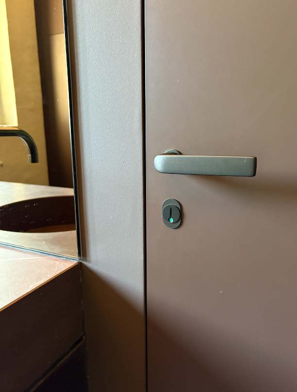 An Ekstrand door can be painted in all NCS or RAL colors.