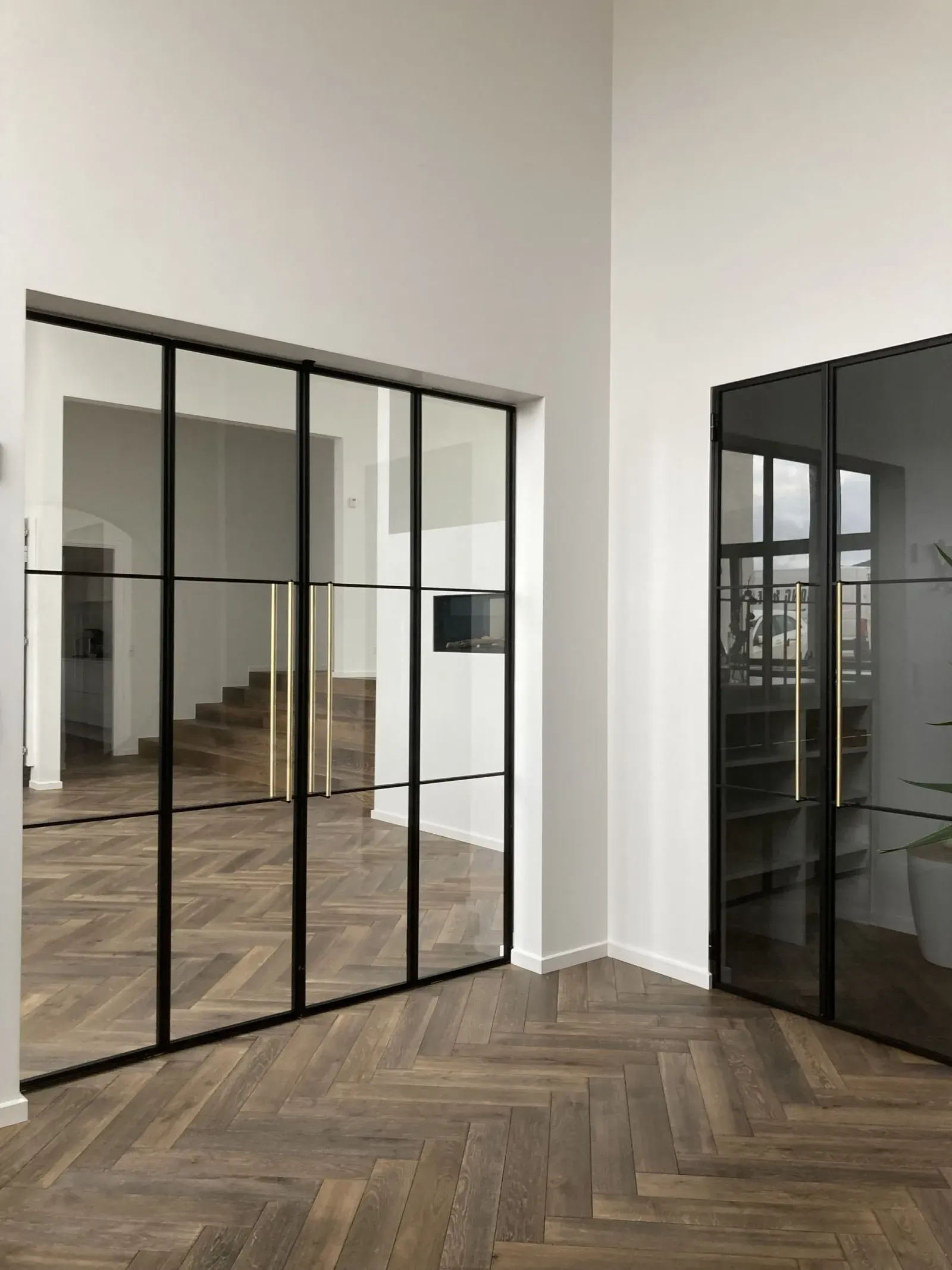 SD sound glass walls with or without bars for private and professional use
