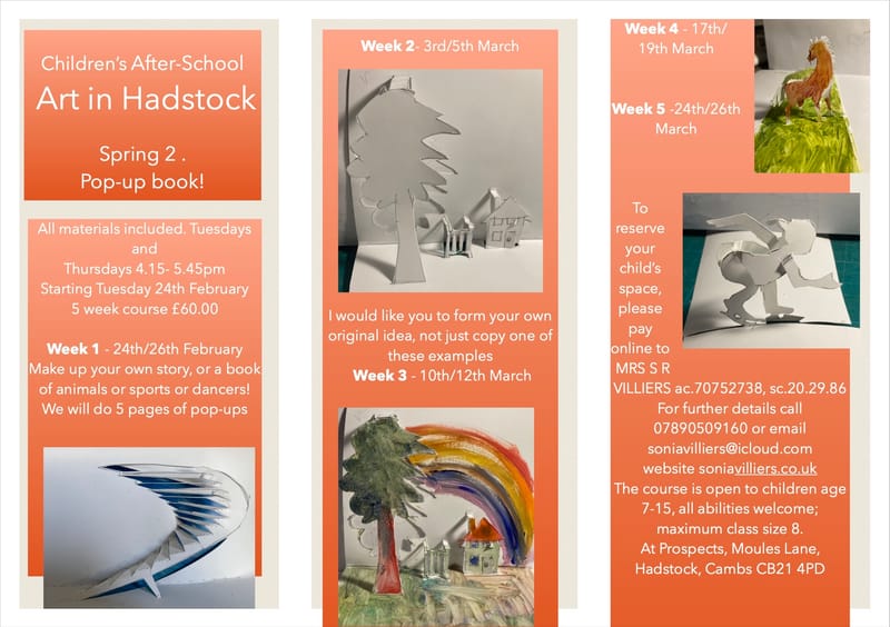 Children’s After-school Art Club - Established 2016