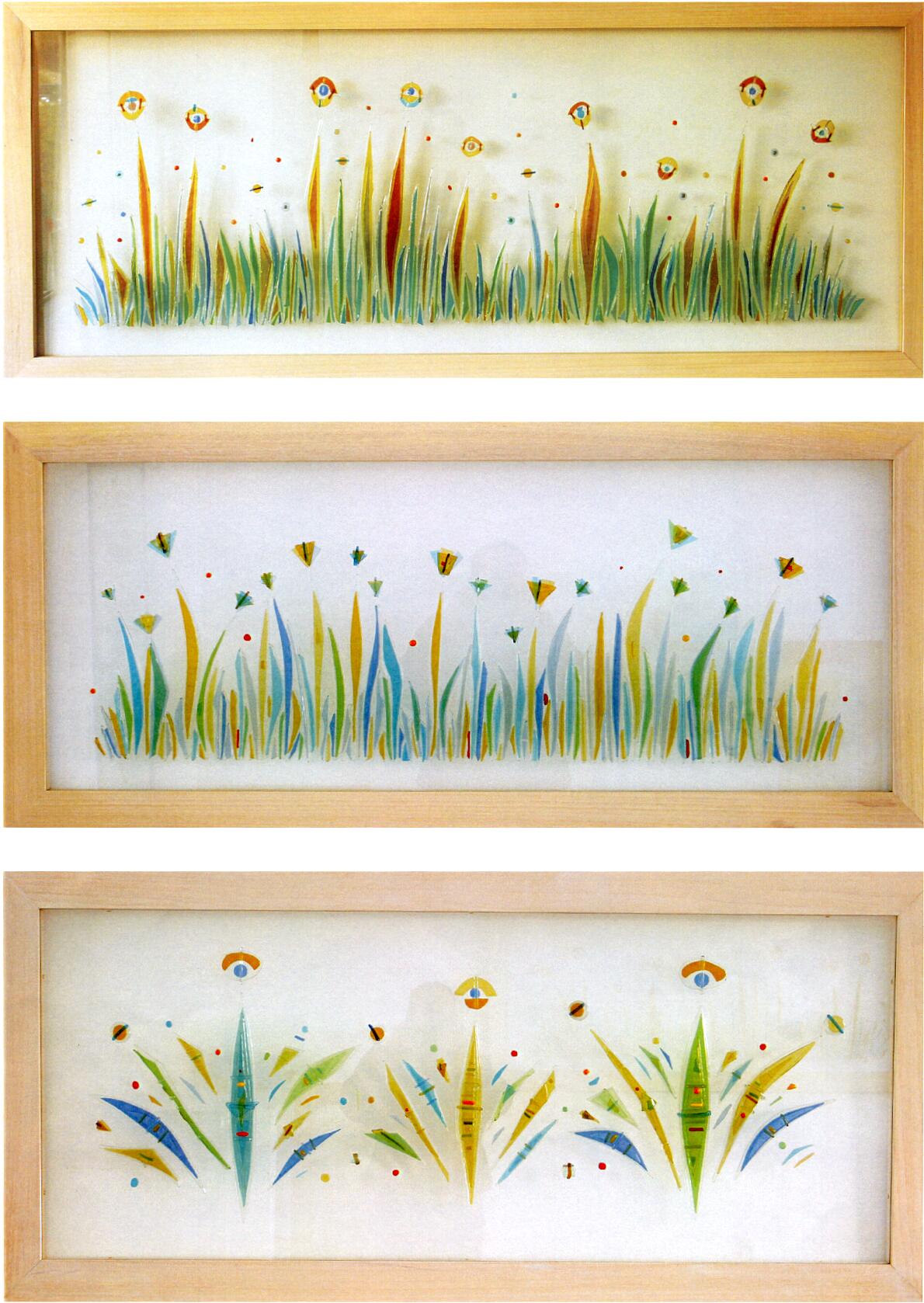 Glass collage
