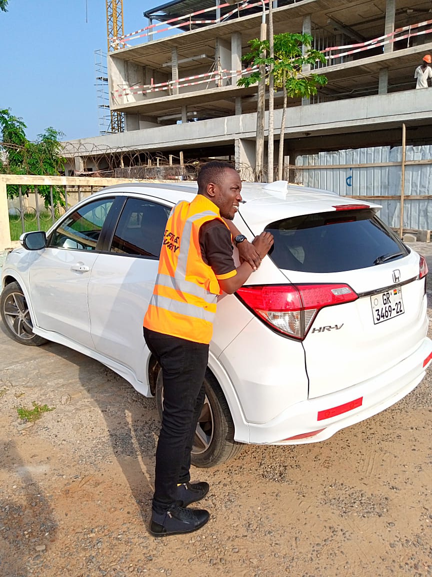 Installation of automatic booom barrier 