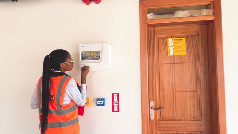 Supply and Installation of Fire Fighting and Fire Detection Systems.