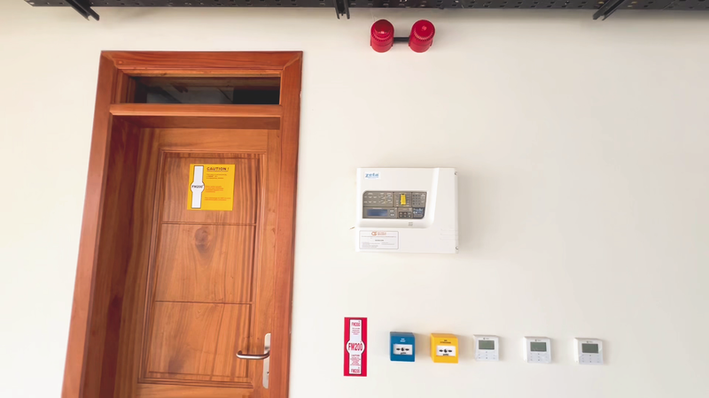 Supply and Installation of Fire Fighting and Fire Detection Systems.