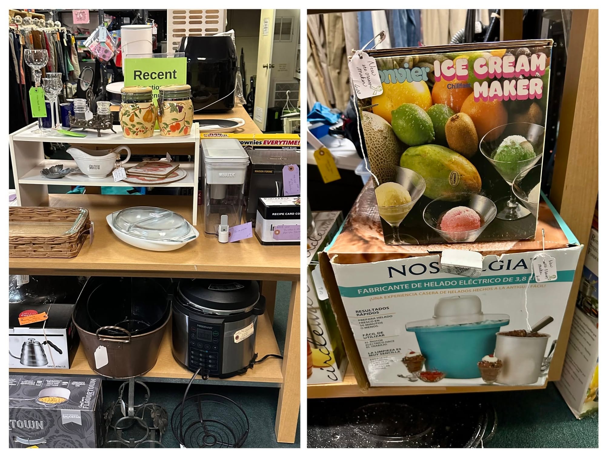 New to Shop + 2 new Ice Cream Makers
