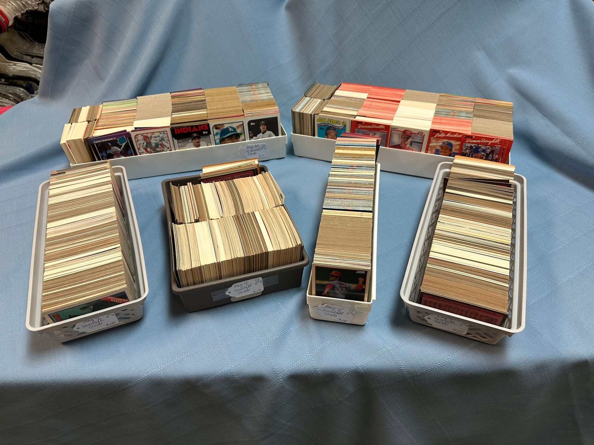 Vintage baseball cards $4 - $10 large lots