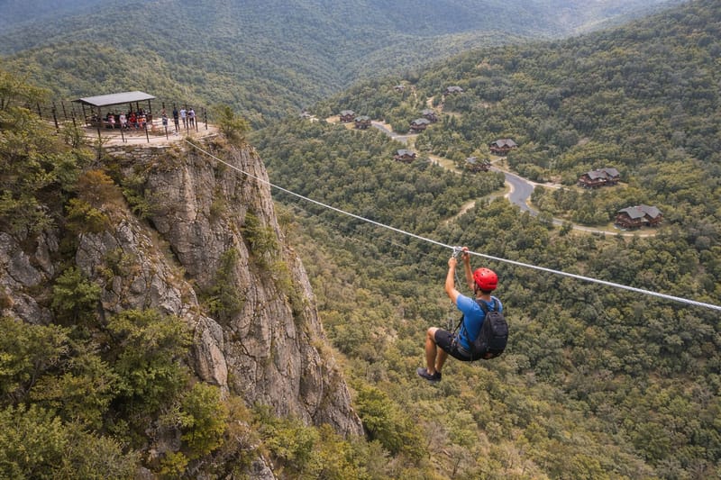 La Joya Fría. Victoria Gto. TIROLESA
