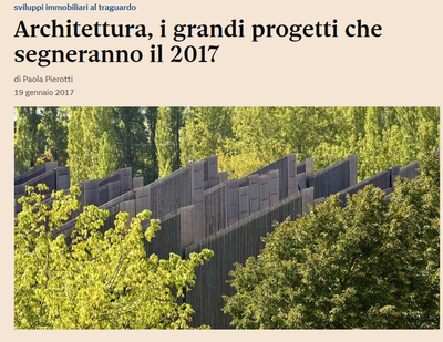 Segnalazione su Il Sole 24 ore
