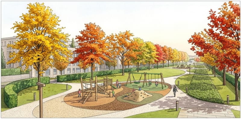 Piano Urbanistico Comparto Via Assano Via Montefiore Cesena | Masterplan