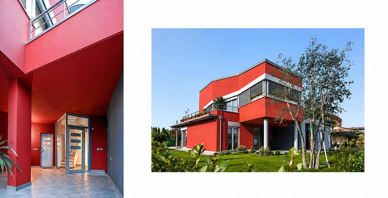 Abitazione Bifamiliare Sovrapposta Via Gramellini Forlì | Architettura