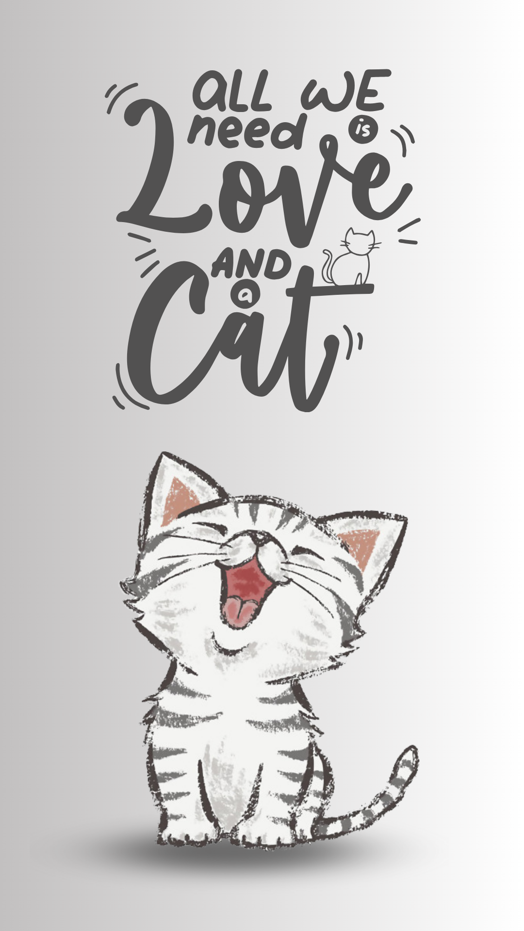 Funny Cat Phone Wallpaper