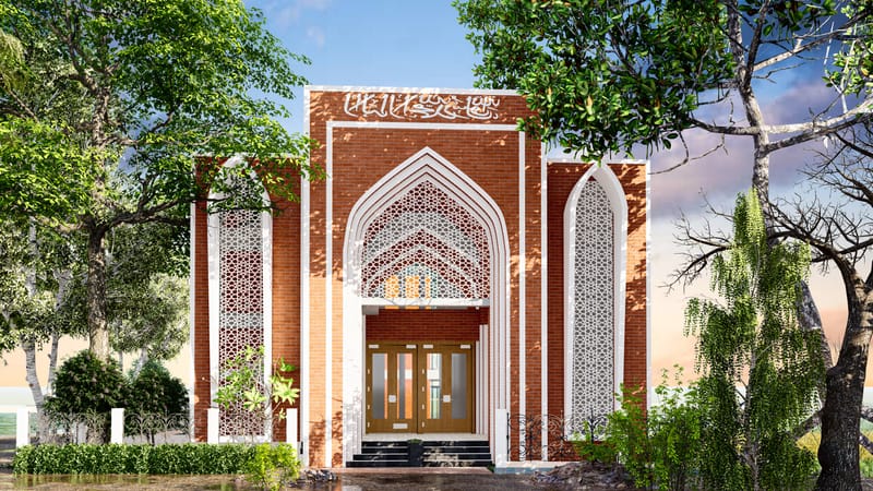 Tek bari Mosque And Duplex