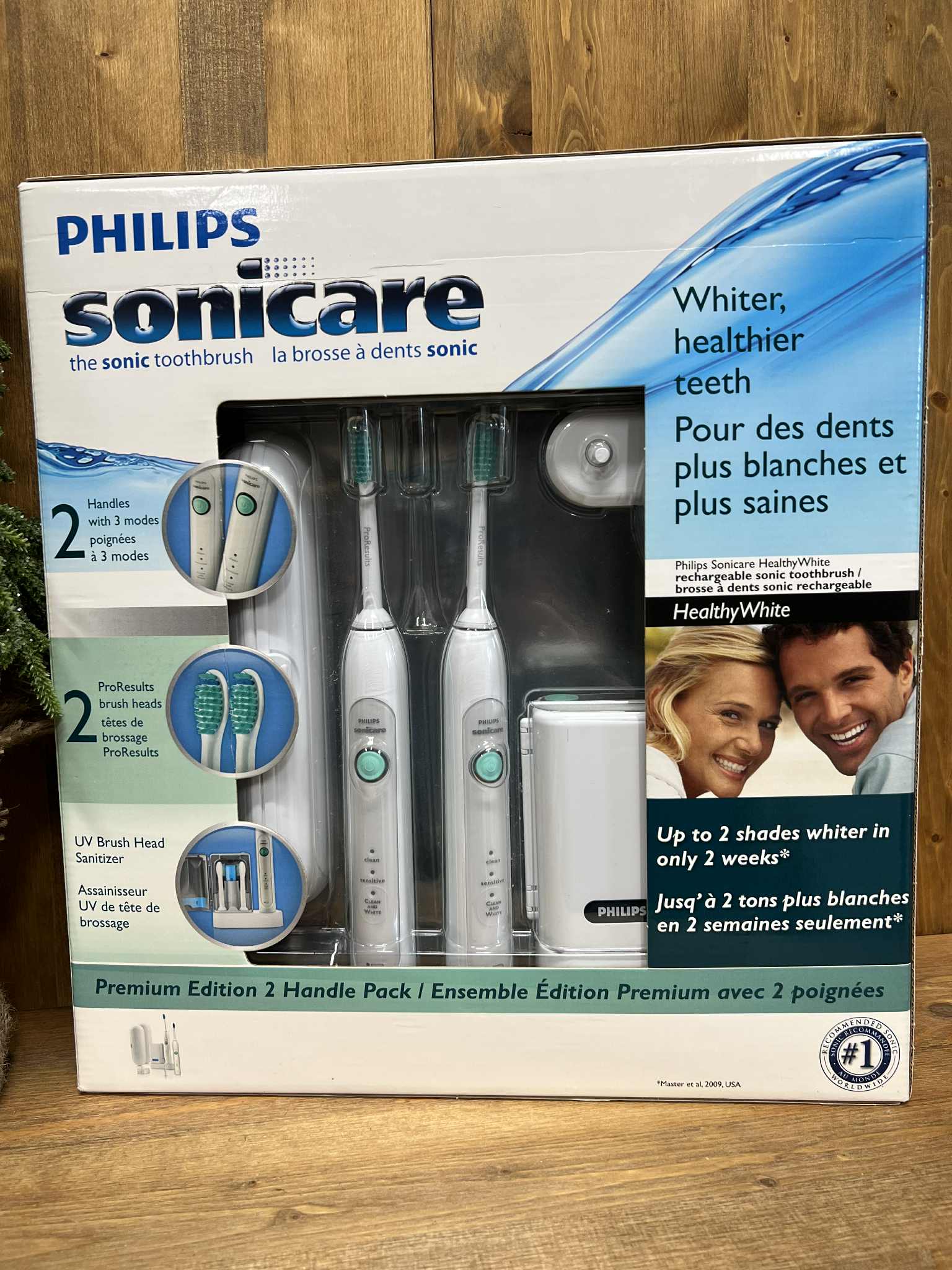 Phillips SonicCare electric toothbrush set