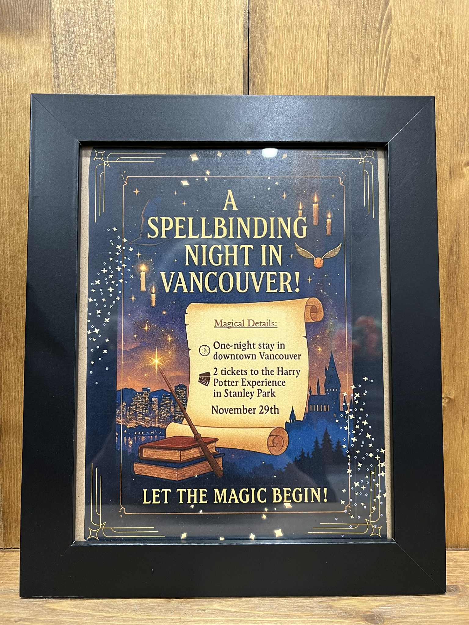 Vancouver Harry Potter getaway