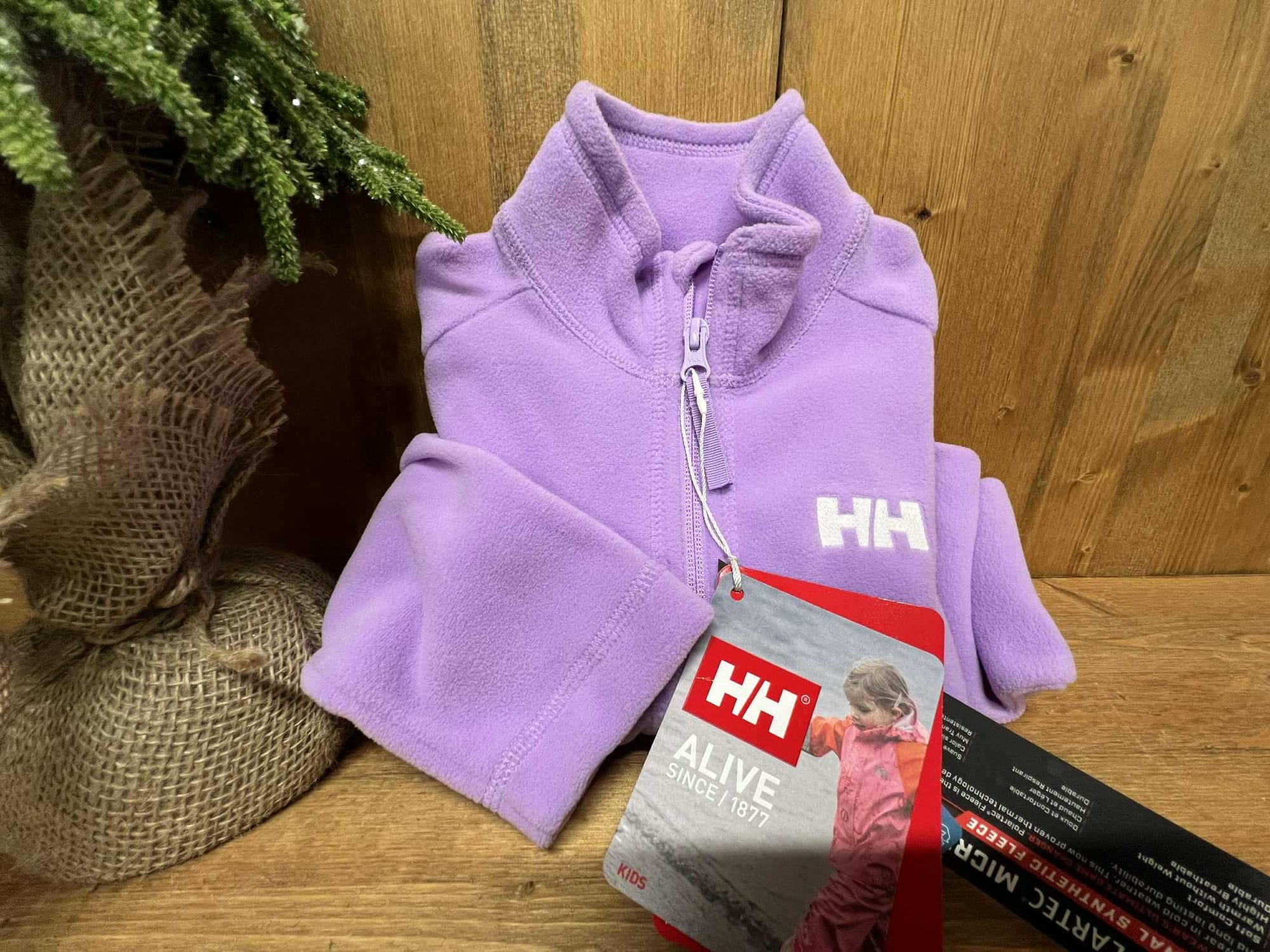 Youth Helly Hansen fleece jacket