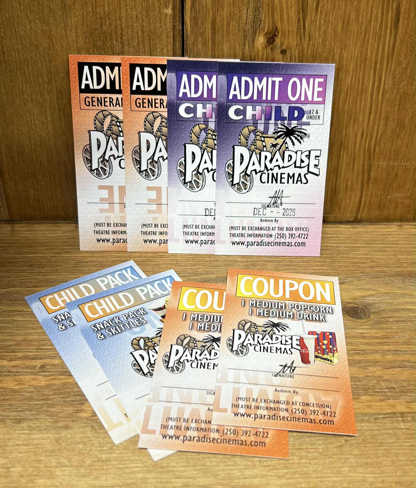 Paradise Cinemas movie bundle