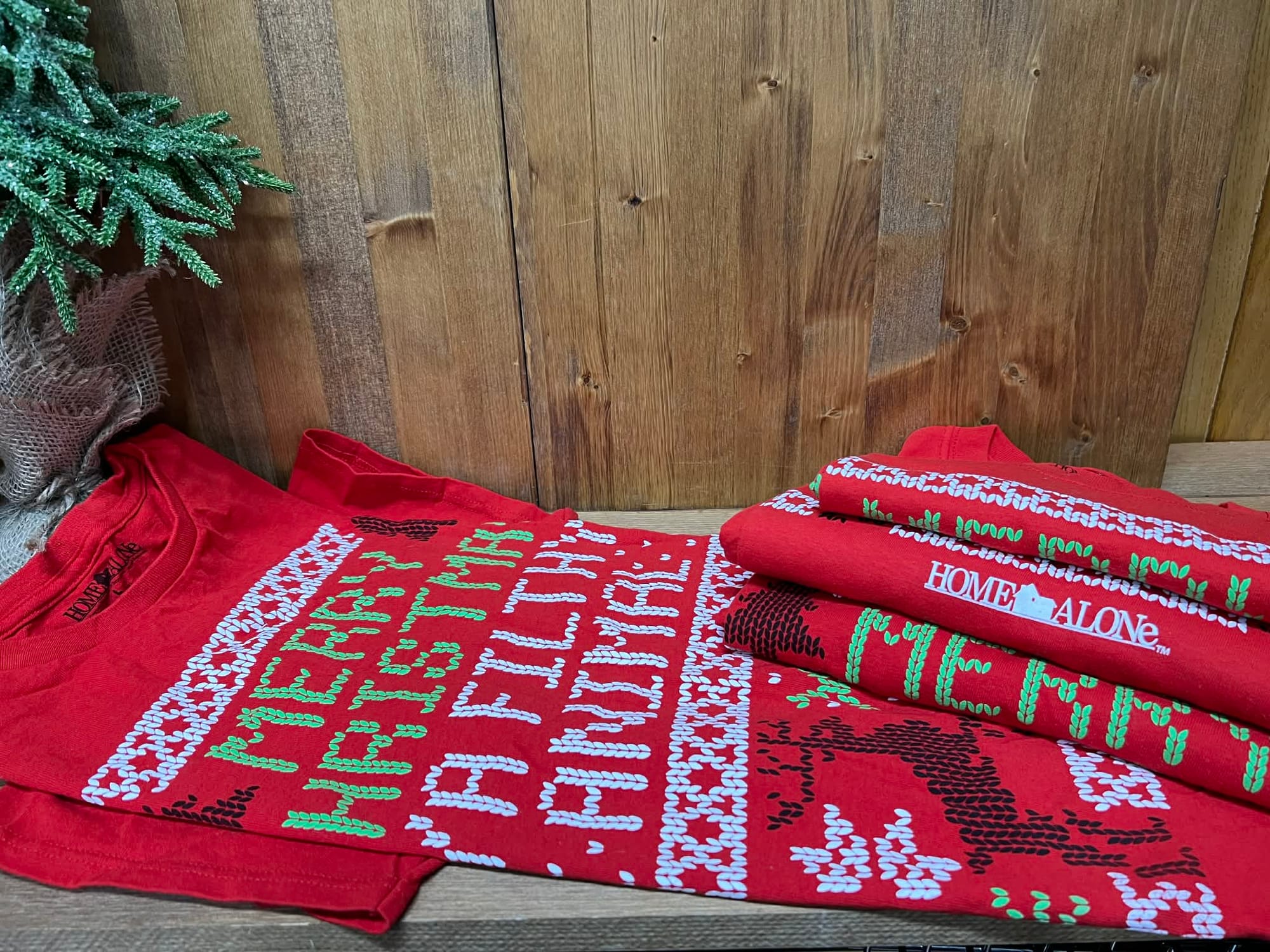 Home Alone holiday shirts