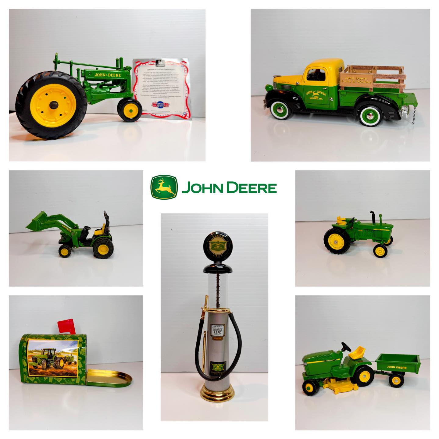 John Deere scale model collectibles