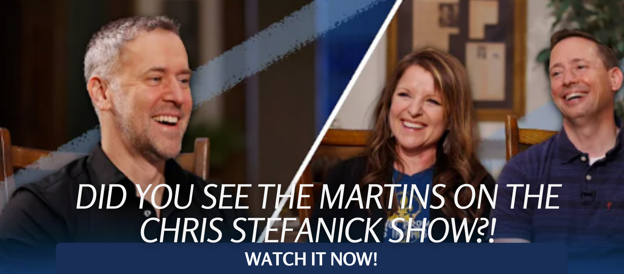 The Chris Stefanick Show features Peter & Theresa Martin