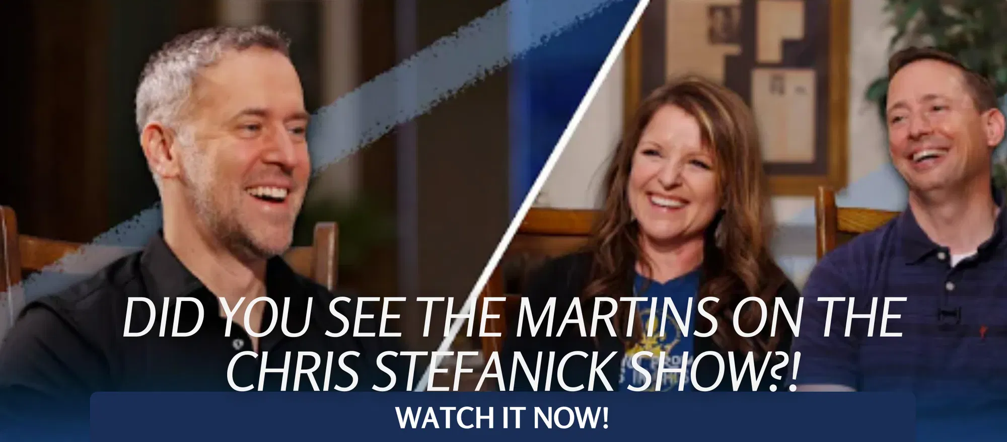 The Chris Stefanick Show features Peter & Theresa Martin