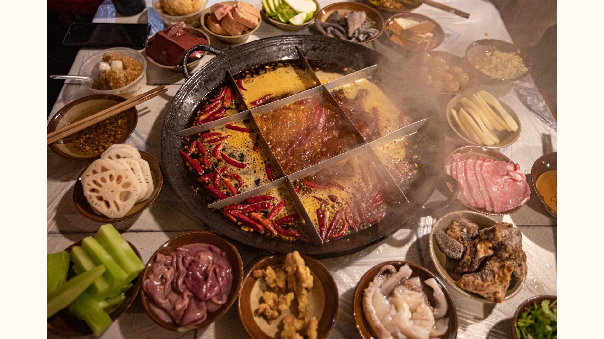 sichuan hotpot