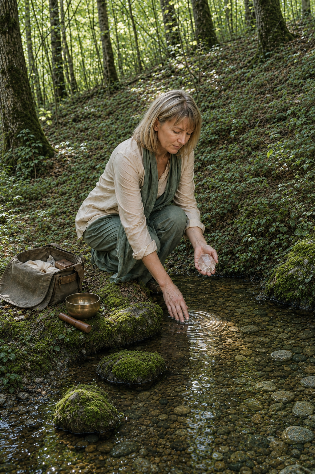 PURIFICATION D'UNE SOURCE, D'UN PUITS, OU D'UN ETANG.