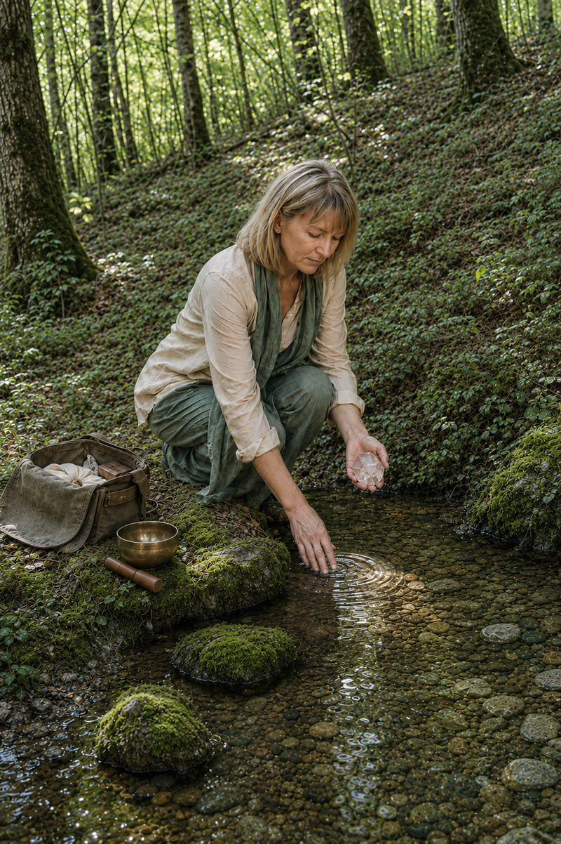 PURIFICATION D'UNE SOURCE, D'UN PUITS, OU D'UN ETANG.