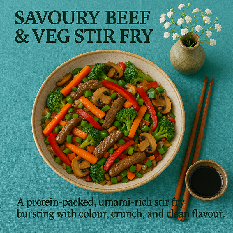 Savoury Beef & Veg Stir Fry