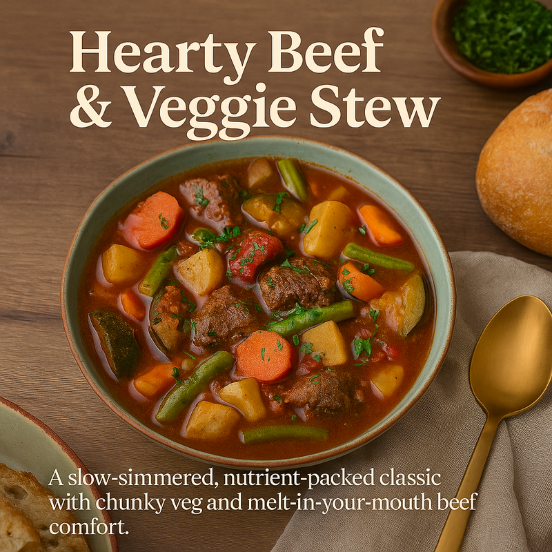 Hearty Beef & Veggie Stew