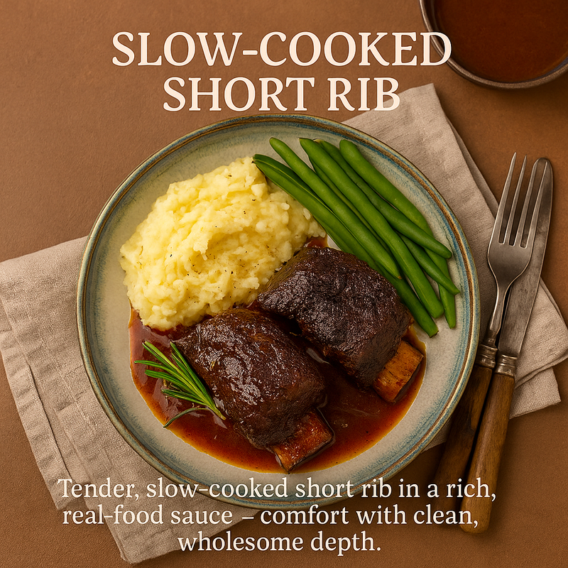 Slow-Cooked Short Rib