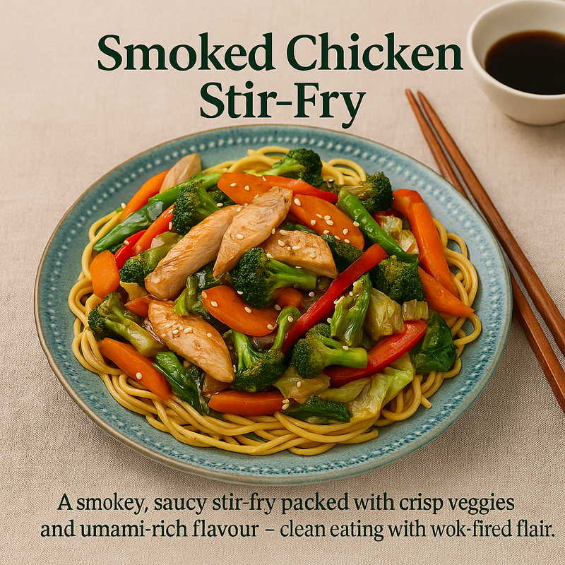 Smoked Chicken Stir-fry