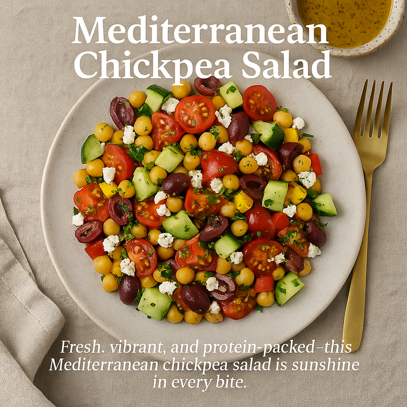 Mediterranean Chickpea Salad