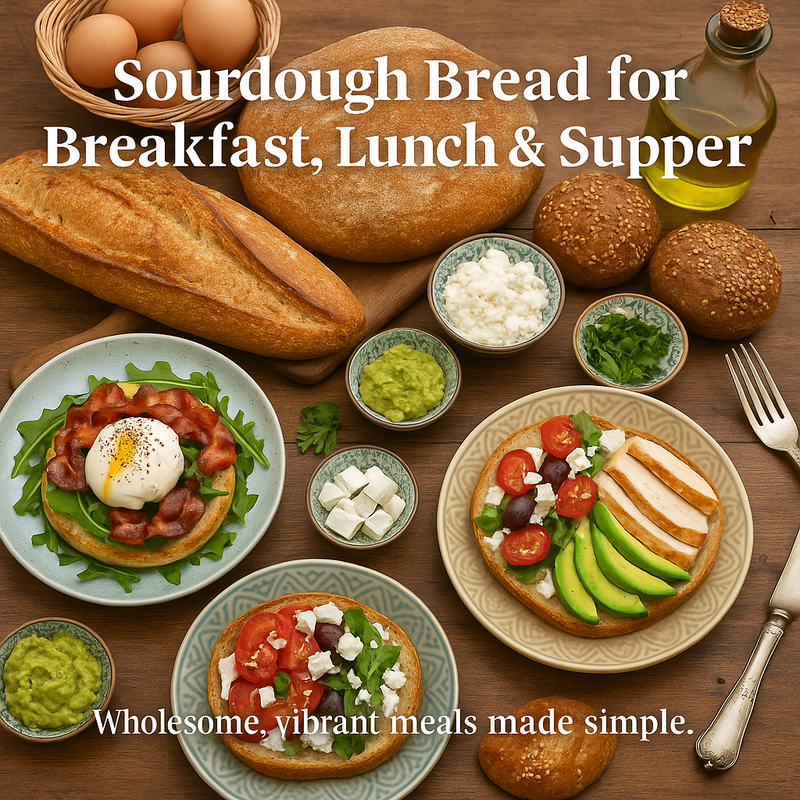 Sourdough Bread - Breakfast, Lunch or Supper