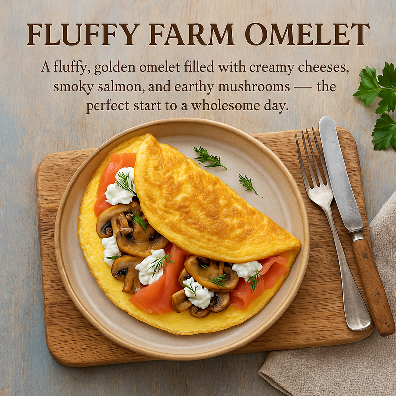 Fluffy Omelet - choose your filling