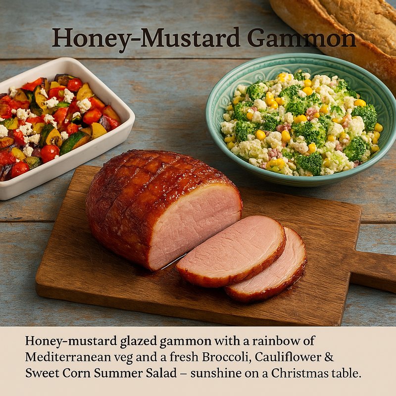 Festive Season - Mains                 Honey-Mustard Gammon