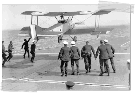 edwin harris dunning landing warship