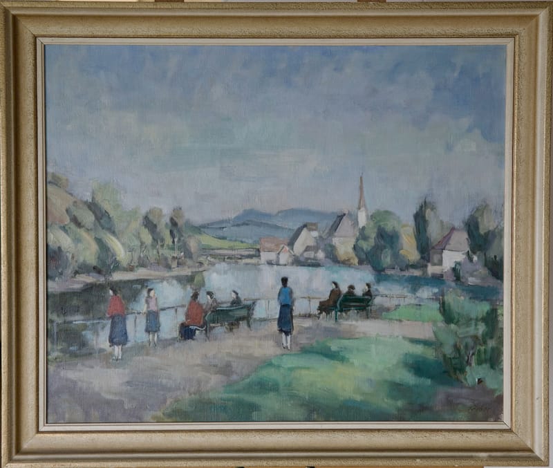 (140S) RHEINLANDSCHAFT BEI DIESSENHOFEN