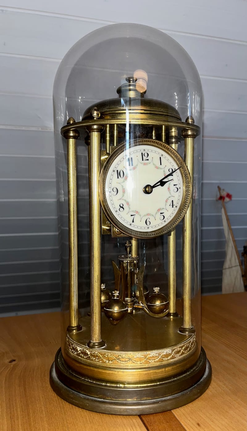 (161S) DREHPENDELUHR MIT MECHANISCHEM WERK