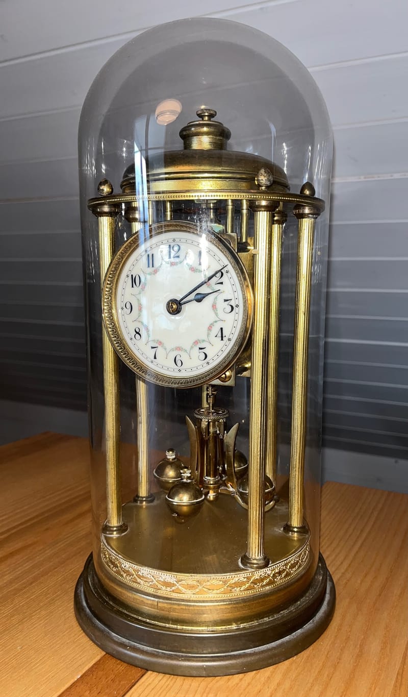 (161S) DREHPENDELUHR MIT MECHANISCHEM WERK