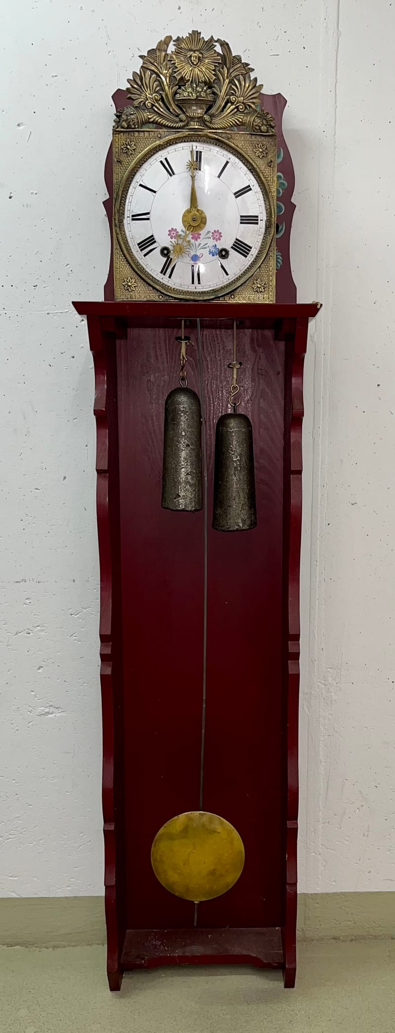 (165S) LYONER COMTOISE MIT SPINDELHEMMUNG