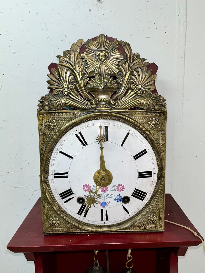 (165S) LYONER COMTOISE MIT SPINDELHEMMUNG