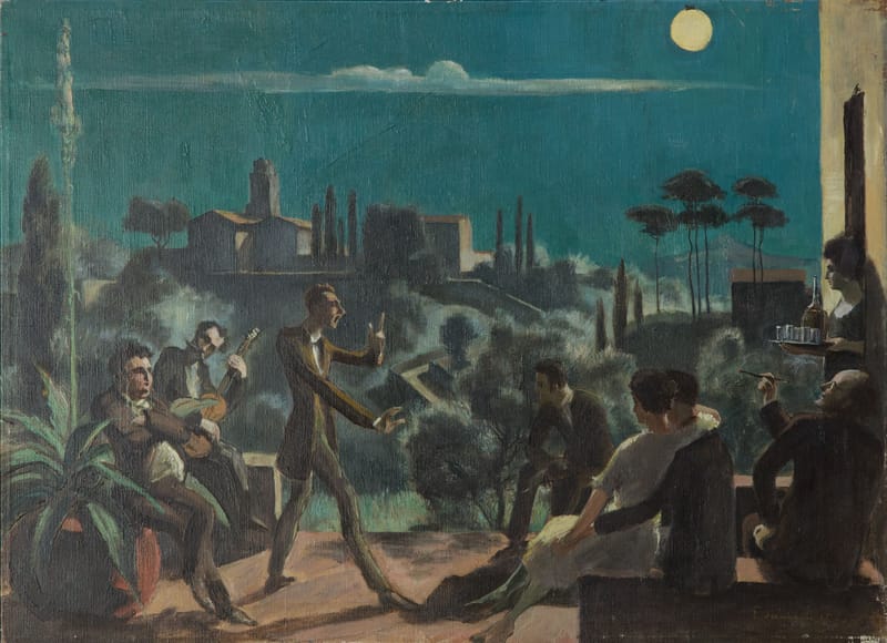 (197S) FRITZ BERNHARD, FLORENTINISCHE ERINNERUNG