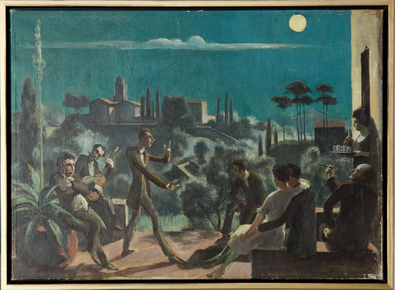 (197S) FRITZ BERNHARD, FLORENTINISCHE ERINNERUNG