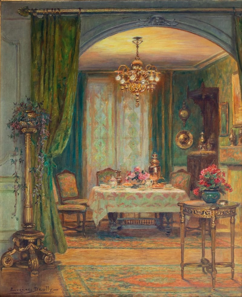 EUGÈNE DEULLY, L'HEURE DU THÉ