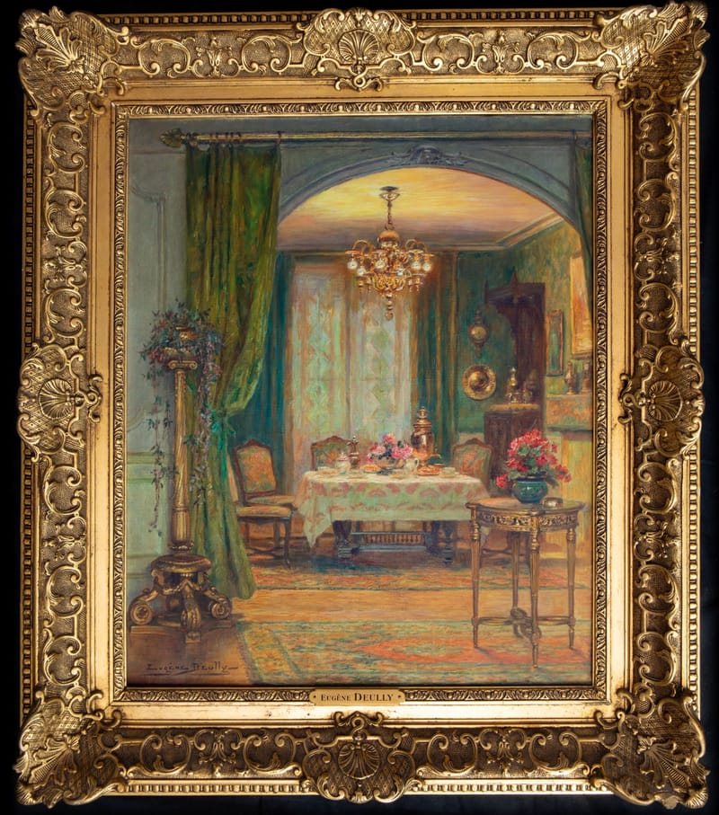 EUGÈNE DEULLY, L'HEURE DU THÉ