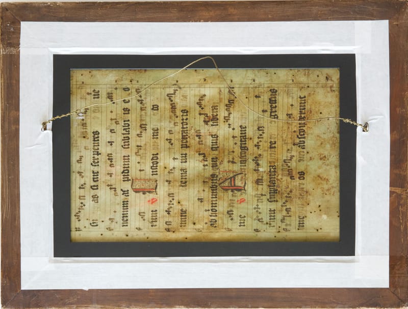 (240S) STILLLEBEN MIT FRÜCHTEN AUF PERGAMENT, VERMUTLICH 15. ODER 16. JAHRHUNDERT