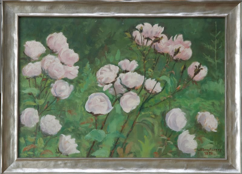 (251S) BLUMENBILD VON WILLIAM AUBERT