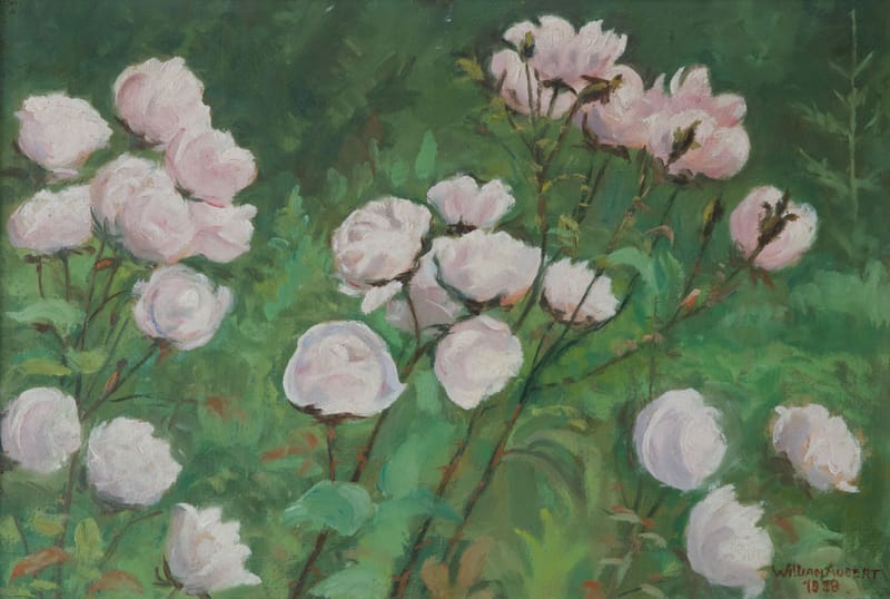 (251S) BLUMENBILD VON WILLIAM AUBERT