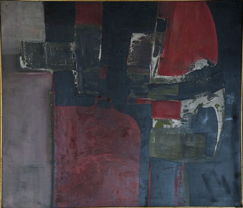 (288S) ABSTRAKTE KOMPOSITION VON MANUEL BEA