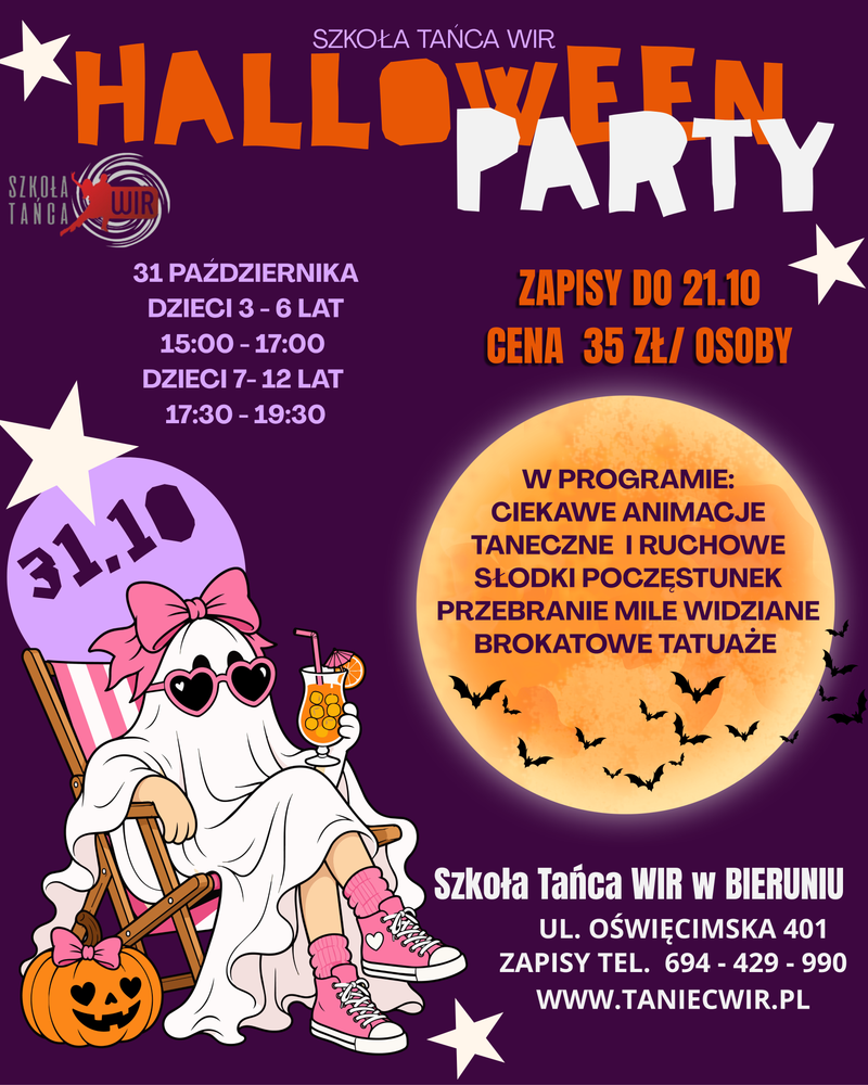 HALLOWEEN PARTY DLA DZIECI